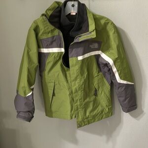 Boys North face Ski Jacket with Fleece Insert